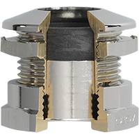 1.5 mm Pitch Thread and 21 mm Thread Length Metric Cable Gland for 5.0 to 6.5 mm Diameter Cable (1040.17.40.065)