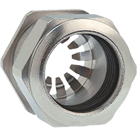 1.5 mm Pitch Thread and 5 mm Thread Length Metric Cable Gland for 4.5 to 6.0 mm Diameter Cable (1081.12.060)