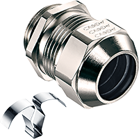1.5 mm Pitch Thread and 5 mm Thread Length Metric Cable Gland for 3.5 to 5.0 mm Diameter Cable (1083.12.050)