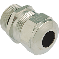 1.25 mm Pitch Thread and 10 mm Thread Length Metric Cable Gland for 2.5 to 3.5 mm Diameter Cable (1180.08.035)