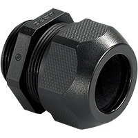 42 mm Wrench Width and 15 mm Thread Length NPT Cable Gland for 7.0 to 22.0 mm Diameter Cable