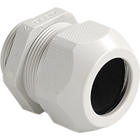 42 mm Wrench Width and 15 mm Thread Length NPT Cable Gland for 17.0 to 22.0 mm Diameter Cable