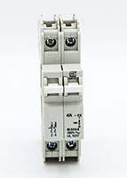2 Pole, 26 mm Width, and 4 A AC UL-1077 Circuit Breaker