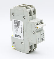 2 Pole, 26 mm Width, and 15 A AC UL-1077 Circuit Breaker
