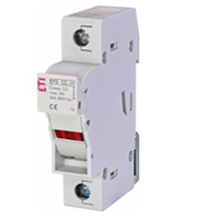 1 Pole, 18 to 8 AWG Wire Size, and Class CC Fuse Holder with LED Indication