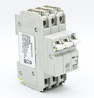 3 Pole, 39 mm Width, and 50 A AC UL-1077 Circuit Breaker
