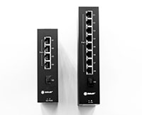 24 VDC DIN Rail Mounted PoE Hardened Injector