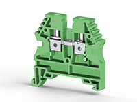 6.00 mm Width and 44.20 mm Height Green Terminal Block
