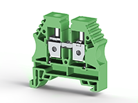 10.00 mm Width and 44.20 mm Height Green Terminal Block