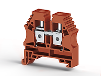 10.00 mm Width and 44.20 mm Height Red Terminal Block