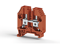 12.00 mm Width and 51.08 mm Height Red Terminal Block