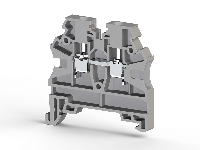 5.00 mm Width and 44.20 mm Height Gray Terminal Block