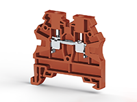 5.00 mm Width and 44.20 mm Height Red Terminal Block