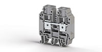 16.00 mm Width and 52.80 mm Height Gray Terminal Block