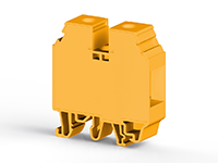 16.00 mm Width and 52.80 mm Height Yellow Terminal Block