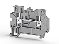 6.00 mm Width and 57.50 mm Height Gray Terminal Block