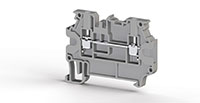 5.00 mm Width and 58.00 mm Height Gray Terminal Block