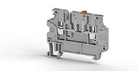 5.00 mm Width and 58.00 mm Height Gray Terminal Block