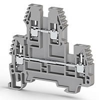 5.00 mm Width and 64.00 mm Height Gray Terminal Block (KL317109)