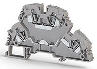 6.00 mm Width and 90.30 mm Height Gray Terminal Block (KL318109)