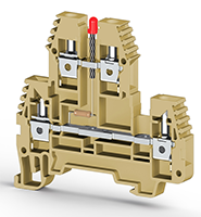 6.00 mm Width and 64.00 mm Height Beige Terminal Block (KL319320)