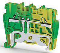 5.00 mm Width and 53.30 mm Height Yellow-Green Terminal Block