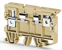 8.00 mm Width and 60.00 mm Height Beige Terminal Block (KL351100)