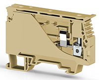 10.00 mm Width and 74.40 mm Height Beige Terminal Block (KL351120)