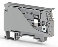 10.00 mm Width and 74.40 mm Height Gray Terminal Block (KL351129)