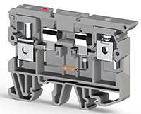 8.00 mm Width and 60.00 mm Height Gray Terminal Block (KL351229)