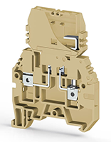 6.20 mm Width and 54.00 mm Height Beige Terminal Block (KL354100)