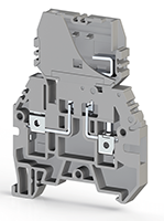 6.20 mm Width and 54.00 mm Height Gray Terminal Block (KL354109)