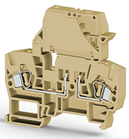 8.00 mm Width and 67.00 mm Height Beige Terminal Block (KL355110)