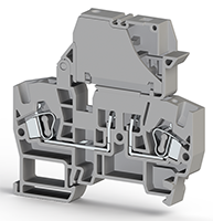 8.00 mm Width and 67.00 mm Height Gray Terminal Block (KL355119)