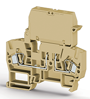 8.00 mm Width and 67.00 mm Height Beige Terminal Block (KL355120)