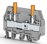 8.00 mm Width and 70.00 mm Height Gray Terminal Block (KL375691)