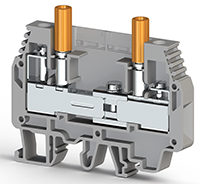 8.00 mm Width and 70.00 mm Height Gray Terminal Block (KL375692)
