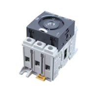 16 A Current DIN Rail Mounted Disconnect Rotary Switch