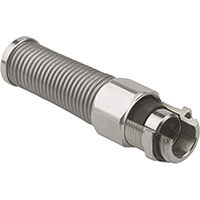 1.25 mm Pitch Thread and 5 mm Thread Length Metric Cable Gland for 2.5 to 3.5 mm Diameter Cable (1080.08.52.035)