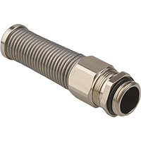 1.5 mm Pitch Thread and 8 mm Thread Length Metric Cable Gland for 17.0 to 24.5 mm Diameter Cable