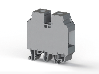 16.00 mm Width and 62.00 mm Height Gray Terminal Block