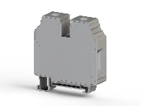 16.00 mm Width and 62.00 mm Height Gray Terminal Block