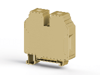 16.00 mm Width and 62.00 mm Height Beige Terminal Block