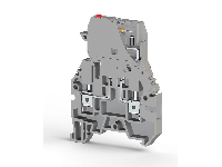 6.20 mm Width and 54.00 mm Height Gray Terminal Block