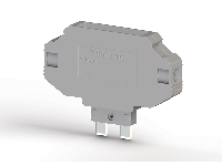 5.80 mm Width and 39.00 mm Height Gray Terminal Block
