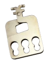 Removable Padlocking Device