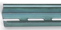 TS Series 35 x 15 mm Size and 2 m Length Steel Slotted Deep DIN Rail