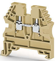 5.00 mm Width and 44.20 mm Height Beige Terminal Block (KL304129)