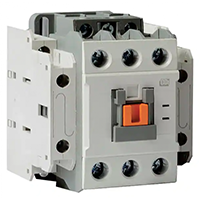 110 VAC Coil Voltage, 60 A Continuous Current, and 90 mm Depth DIN Rail Mounted Contactor