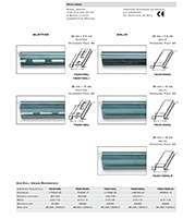 Data Sheet for TS Series 35 x 15 mm Size and 2 m Length Steel Slotted Deep DIN Rail